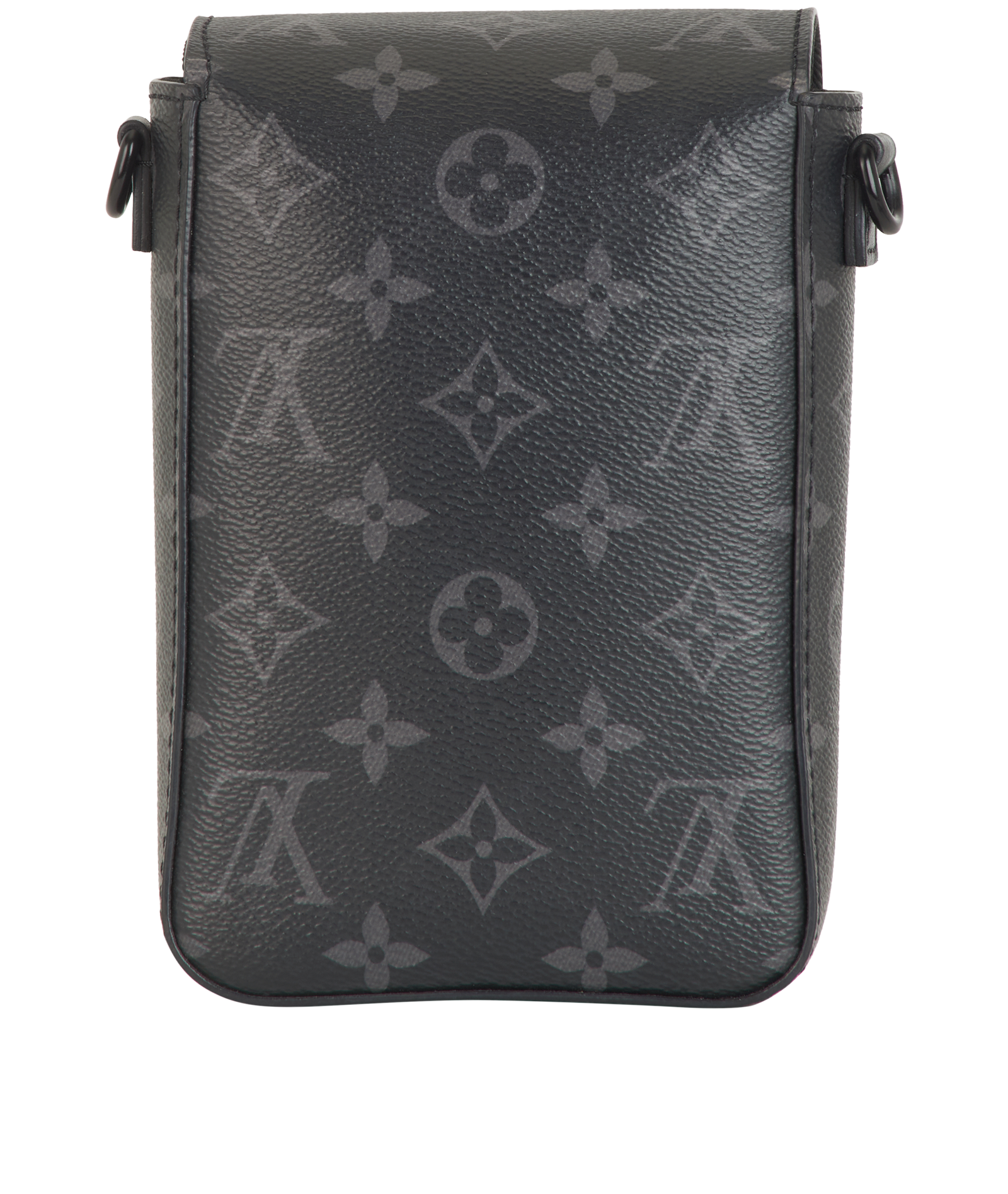 S-Lock Vertical Wallet Crossbody, &pound;790, Handbags, Black, Canvas, Back view